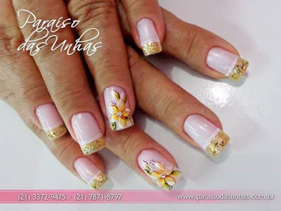 Uñas decoradas con diseños faciles y lindos