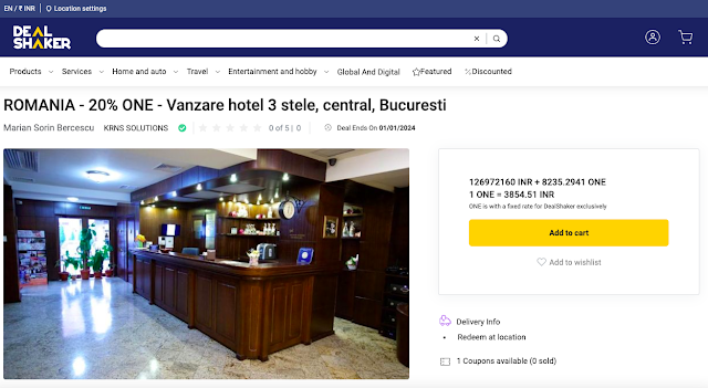Hotel For Sale With ONE Payment Romania [20% Deal]