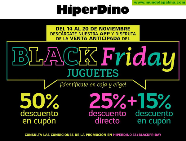 HiperDino celebra el Black Friday con descuentos del 50 por ciento en juguetes