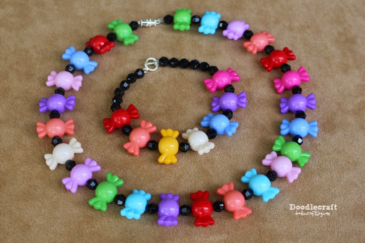 Candy Bead Necklace!
