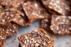   Harvest Crackers with Cranberries, Pecans & Rosemary