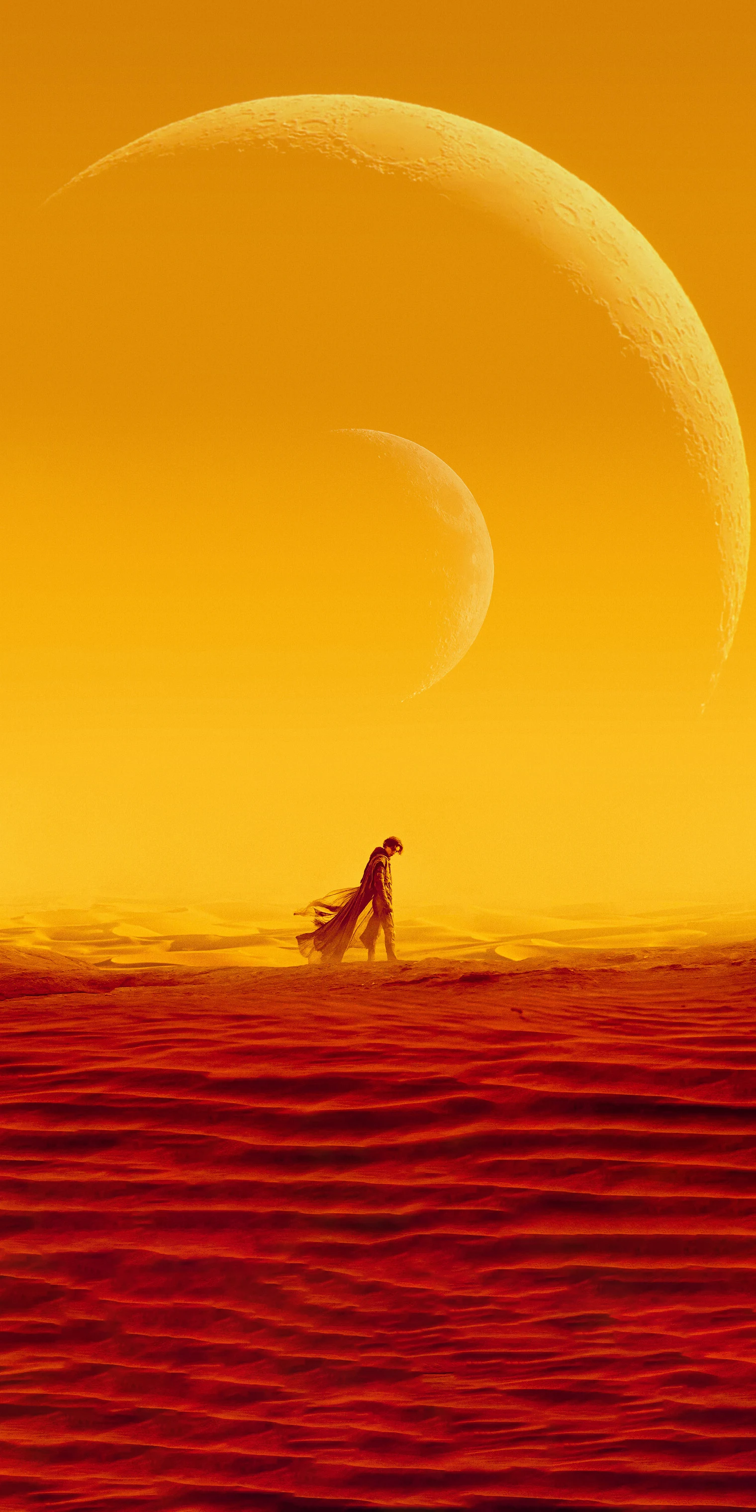 DUNE ILLUSTRATION TO USE AS PHONE WALLPAPER
