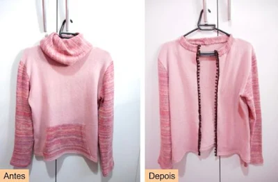 Como customizar blusas de inverno