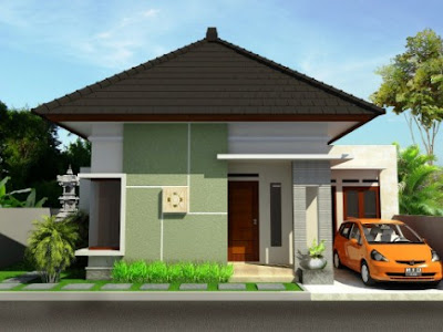 gambar rumah mewah 1 lantai