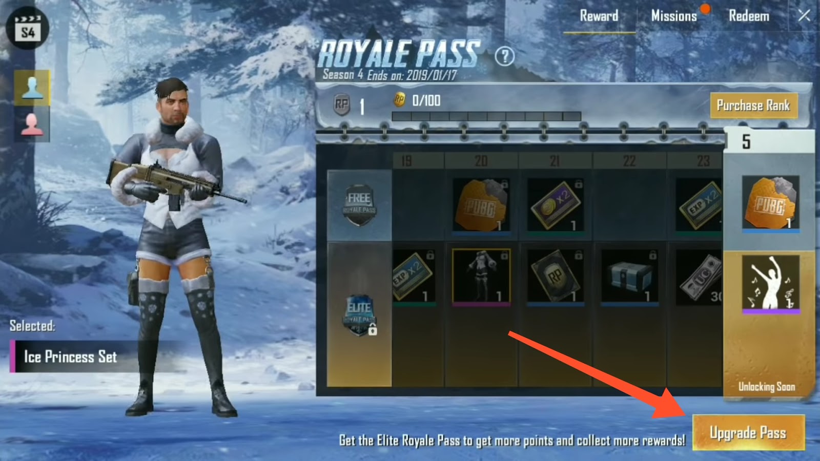 Pubg Season 4 Free Elite Pass - Pubg Free Fire Download - 