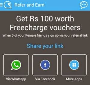 freecharge voucher