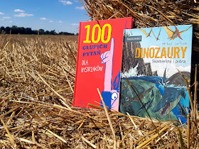książeczki dla dzieci - Nasza Księgarnia - Dinozaury. Skamieliny i pióra - naukomiks - Reed, Flood - 100 głupich pytań dla bystrzaków - Stephane Frattini 