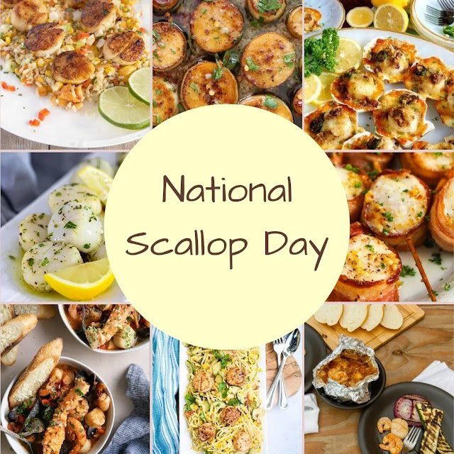 Baked Scallops Day / Ημέρα για χτένια