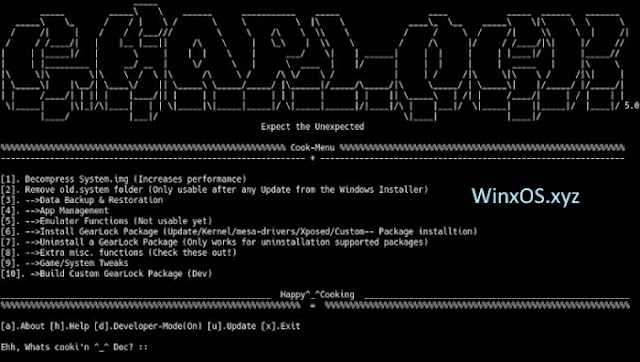 How to install Gearlock on Phoenix, Prime, Android x86 OS