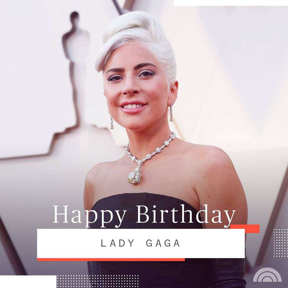 Lady Gaga's Birthday Wishes Sweet Images