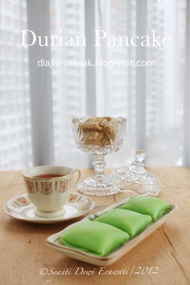 Diajar Masak: Durian Pancake atau Durian Crepe