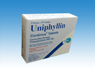 Uniphylline 300 mg  Theophylline 