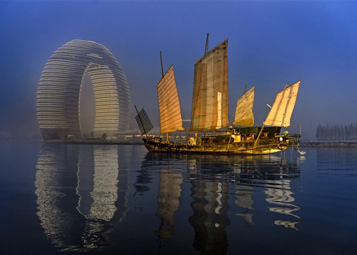 Sheraton Huzhou Hot Spring Resort by MAD Architects