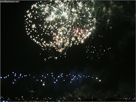 Fuegos Artificiales del Día de la Independencia en la Esplanade de Boston 