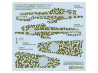 Tamiya 1/72 KAWASAKI KI-61-ID HIEN (Tony)(60789) Color Guide & Paint Conversion Chart 