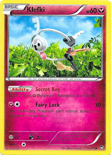 Klefki Furious Fists Pokemon Card