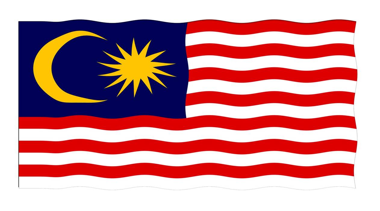 Gambar Bergerak Bendera Malaysia Gambar C