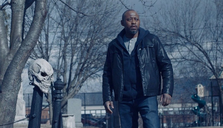 Omar Epps como Mike no filme 'Terror no Dia das Bruxas', de Patrick Lussier