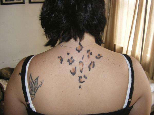 Cheetah Print Tattoos