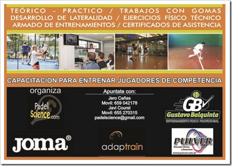 De la mano de Padel Science, el 9 y 10 de mayo en el Club Tecnopadel Ogijares en Granada podrás seguir formándote con este curso (Nivel 2). 