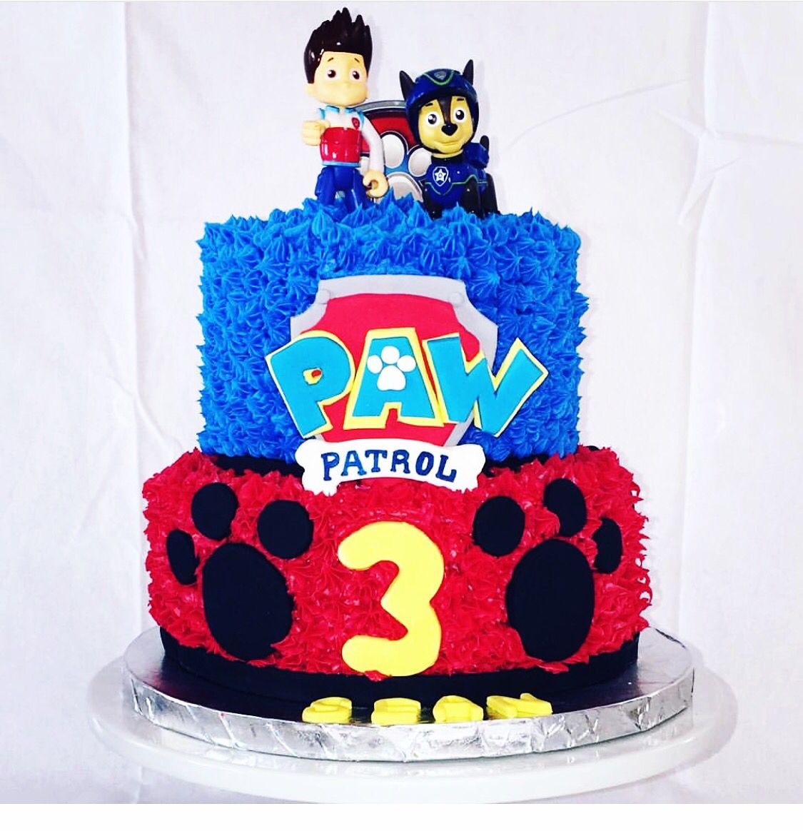 paw patrol birthday cake