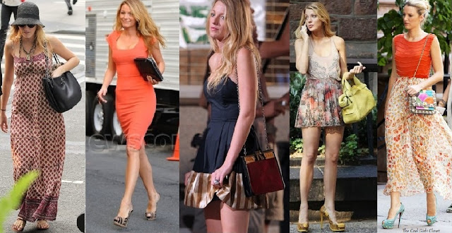 Resultado de imagem para look de serena van der woodsen, Blair Waldorf