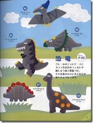 dinos feltro