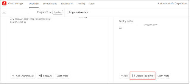 AEM as a Cloud Service Sandbox