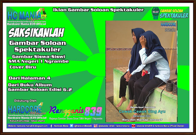 Iklan Gambar Soloan Spektakuler - Gambar Siswa-Siswi SMA Negeri 1 Ngrambe Cover Biru 4-6.2