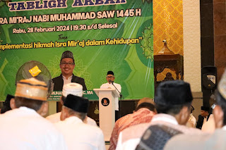 Tabliq Akbar Isra Mijraj Nabi Muhammad SAW di Masjid Baitul Izzah
