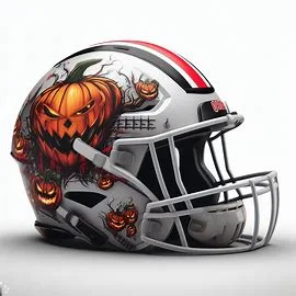 Ohio State Buckeyes Halloween Concept Helmets