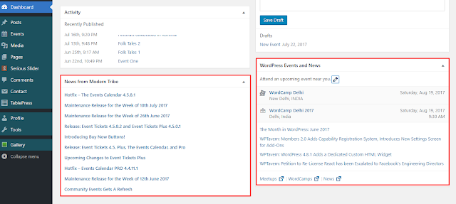 f you have a WordPress website installed How to Disable or Hide WordPress Dashboard Widgets?