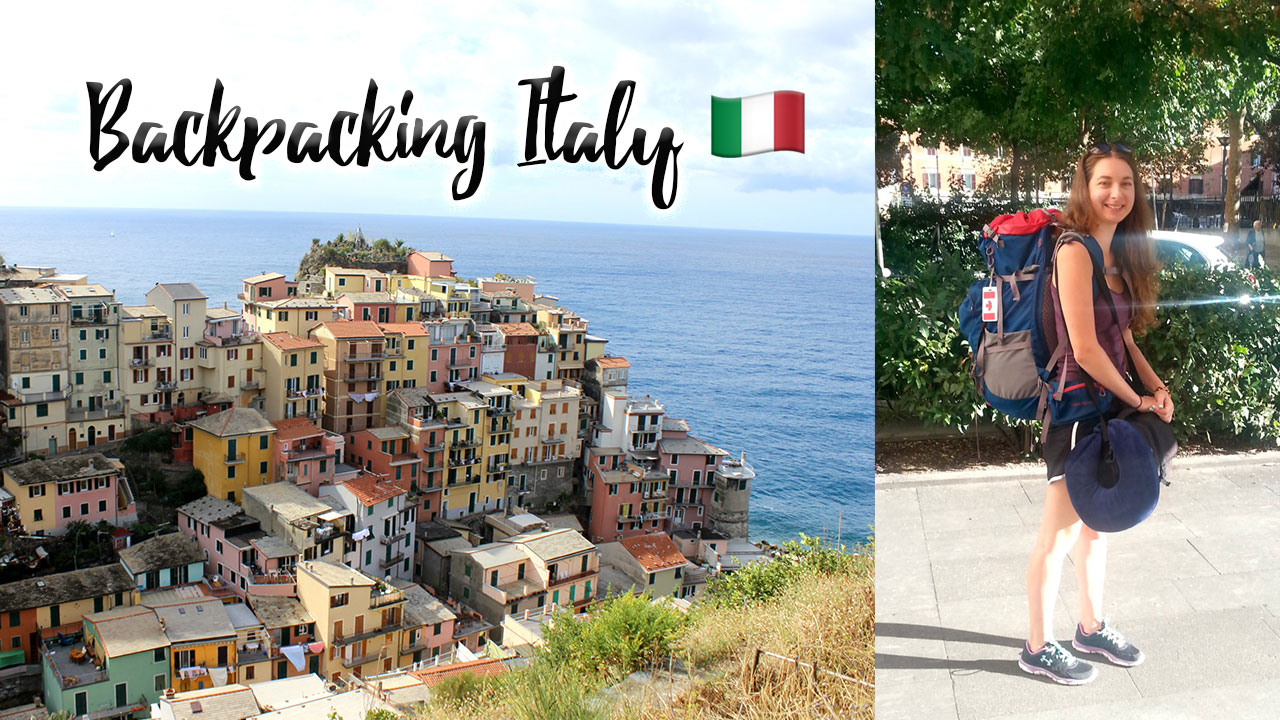 Backpacking through ITALY - Italy Vlog Thumbnail