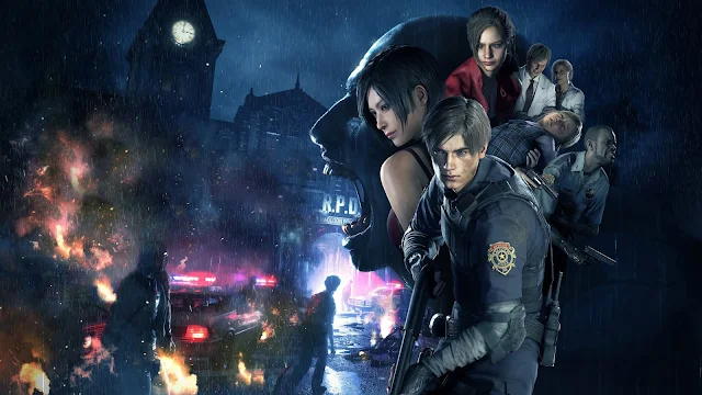 Wallpaper Resident Evil 2, Game, PC, Ps