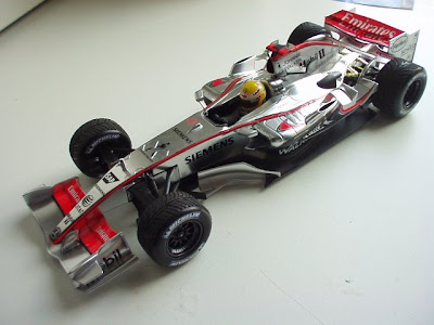 lewis hamilton car. 1/18 Minichamps Lewis Hamilton