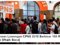 Ssssttt... Ini Dia Bocoran Terbaru Jadwal Seleksi CPNS 2018