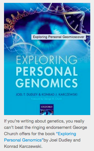 Genomic Entertainment Exploring My Personal Genomics