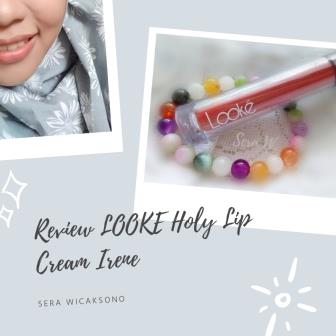 review looke holy lip cream irene