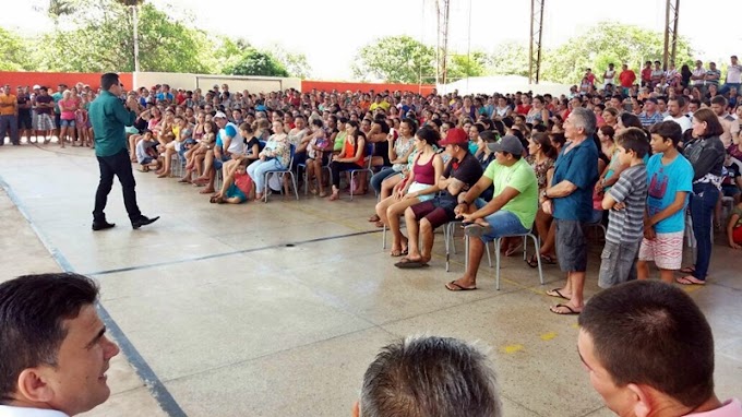 Encontrão reúne centenas de beneficiários do Bolsa Família em Cocal dos Alves