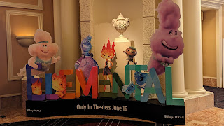 Elemental standee