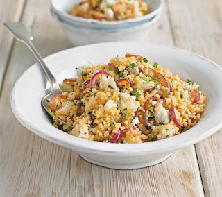 bulgar and goats cheese salad recipe