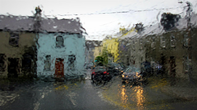 Galway city, all wet in the rain