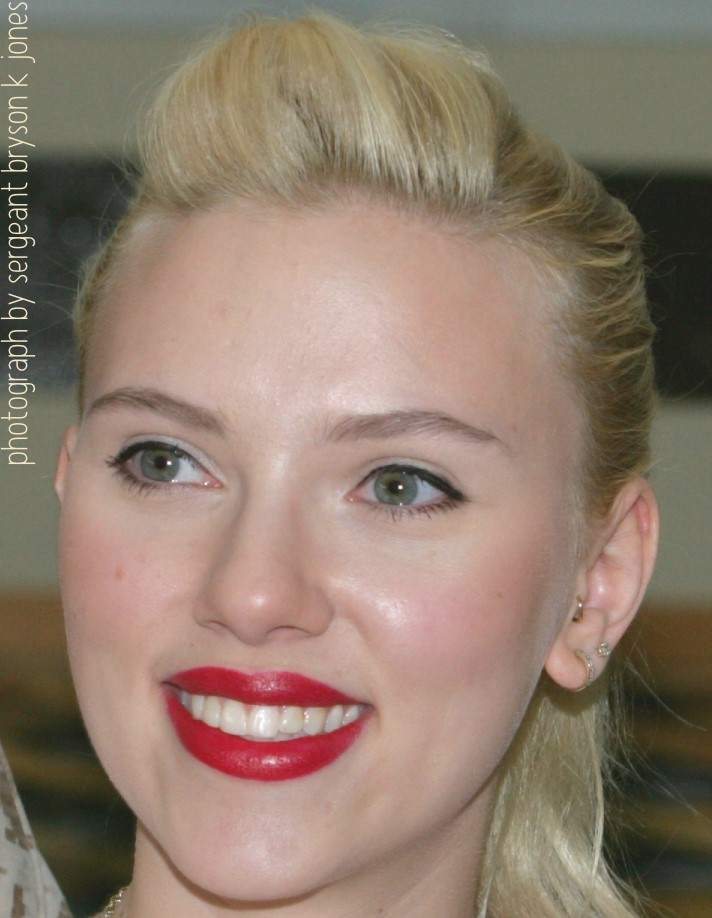 scarlett johansson face