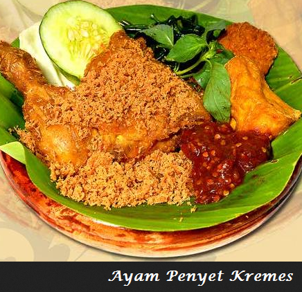 Resep dan Cara Membuat Ayam Penyet Sambal Goreng  Resep Om