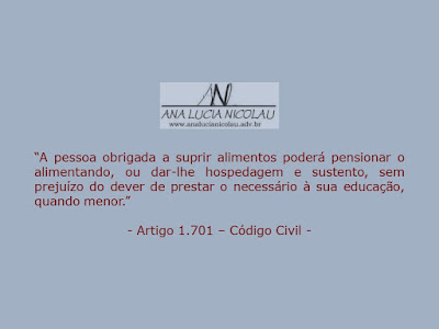 Validade da Prestação Alimentícia.Aluguel de imóvel onde mora o alimentando