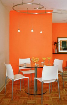 Interior Rumah Minimalis Konsep Orange  Interior Rumah 