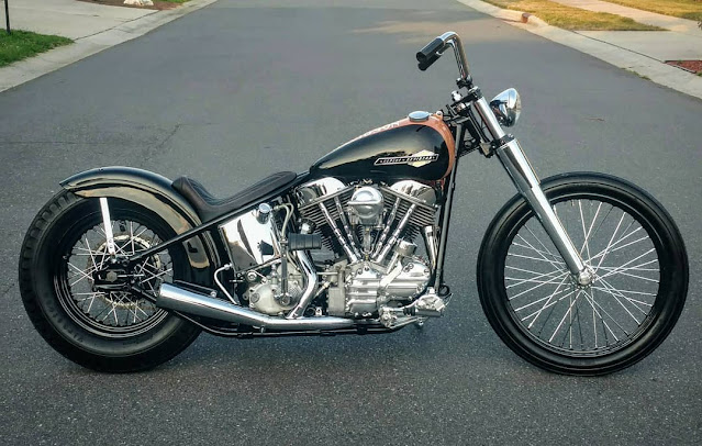 Harley Davidson Panhead By Eric Stein Hell Kustom