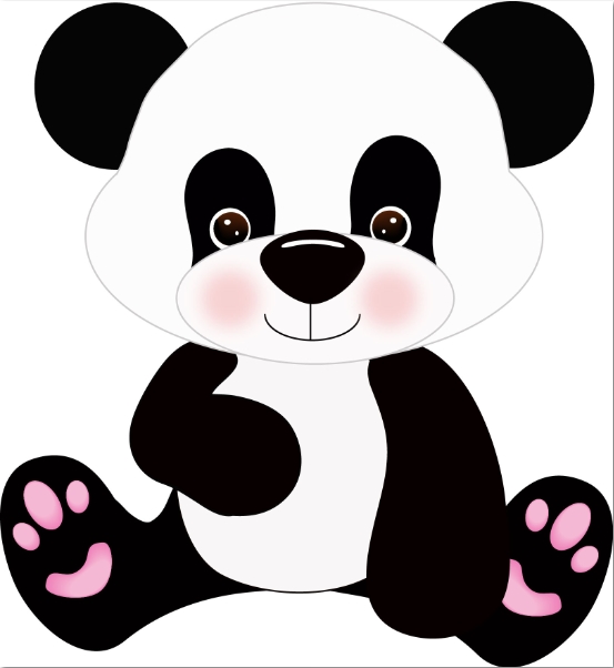 Download Paper Pulse Blog Spot: Panda Bear Cutie