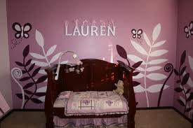 Modern Nursery Wall Decals Idea