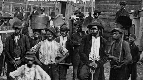 Blacks enslavement in the United States of America